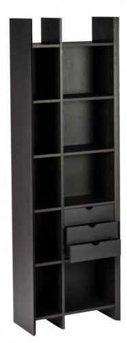 шкаф книжный mdhrrlb070rv коричневый в Сыктывкаре