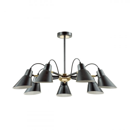 потолочная люстра lumion naomi 3709/7c черная в Сыктывкаре