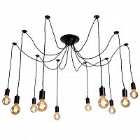 подвесная люстра arte lamp 76 a9184sp-10bk в Сыктывкаре