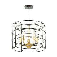 подвесная люстра lumion rupert 4410/5 черная в Сыктывкаре