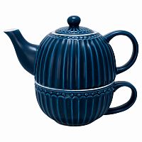 чайник с чашкой alice dark blue в Сыктывкаре