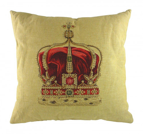 подушка с картинкой короны queen crown cream в Сыктывкаре