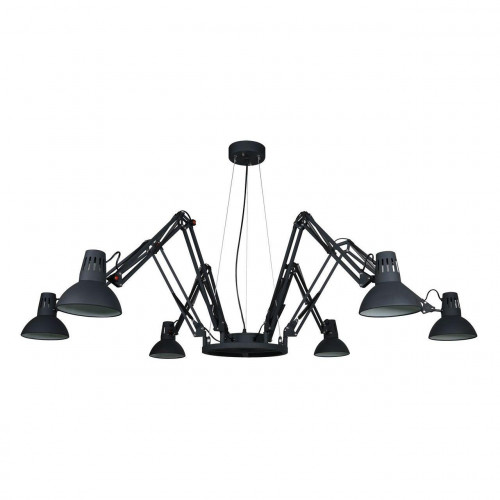 подвесная люстра arte lamp ragno a2043sp-6bk в Сыктывкаре