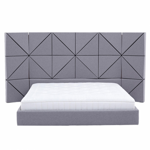 кровать двуспальная 180х200 фиолетовая floe comforty в Сыктывкаре