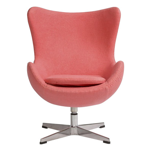 детское кресло egg chair коралловое в Сыктывкаре
