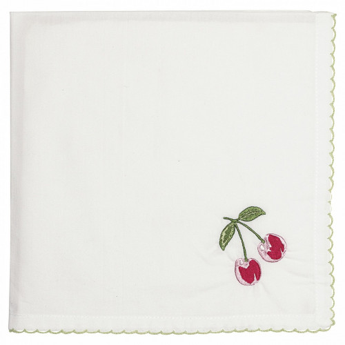салфетка cherry red w/embroidery в Сыктывкаре