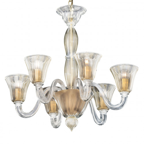 подвесная люстра ideal lux ca foscari sp6 в Сыктывкаре