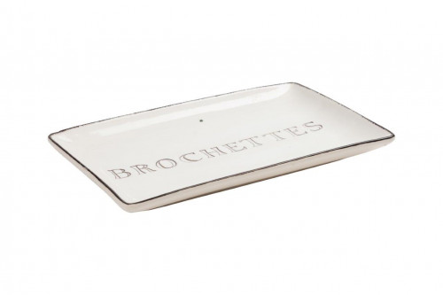 декоративное блюдо brochettes white в Сыктывкаре