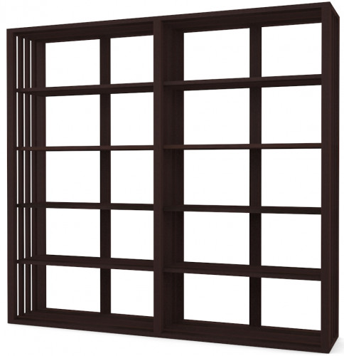 стеллаж dilan black (230*44*212) в Сыктывкаре
