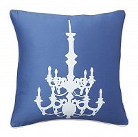 подушка с рисунком канделябра chandelier diamond-blue в Сыктывкаре