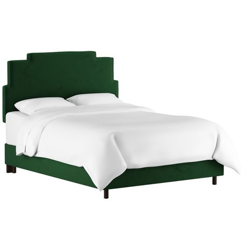 кровать двуспальная 160х200 зеленая paxton emerald velvet в Сыктывкаре