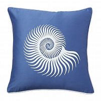 подушка с морской раковиной sea shell diamond-blue в Сыктывкаре
