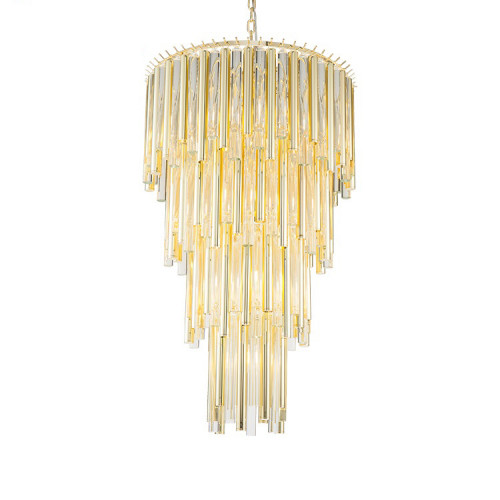 люстра gigi 13 gold от delight collection прозрачная/золото в Сыктывкаре