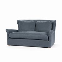 диван wing back прямой серый в Сыктывкаре