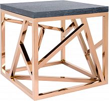 стол журнальный geometric графит, золото коричневый в Сыктывкаре