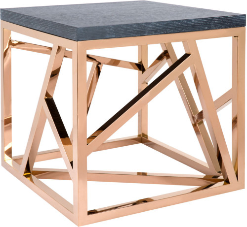 стол журнальный geometric графит, золото коричневый в Сыктывкаре