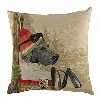 подушка с картинкой ski dogs labrador в Сыктывкаре
