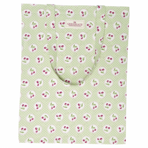 сумка хлопковая cherry berry p.green в Сыктывкаре