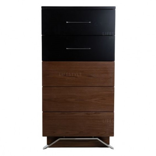 комод anytime 55 орех, черный в Сыктывкаре