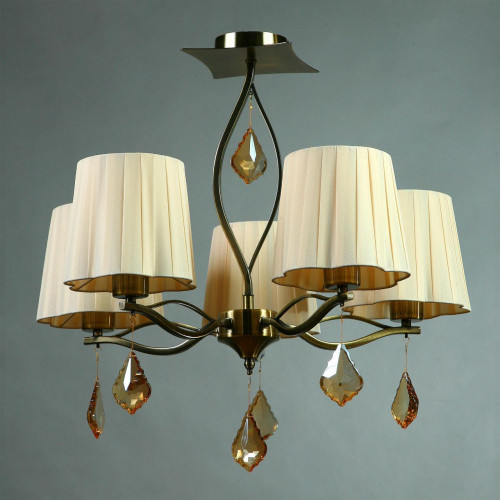 потолочная люстра brizzi bx03203/5 bronze cream в Сыктывкаре