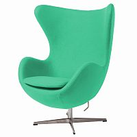 кресло egg chair зеленое в Сыктывкаре