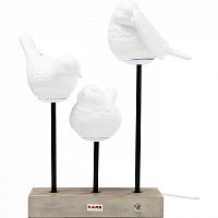 лампа настольная birds белая в Сыктывкаре