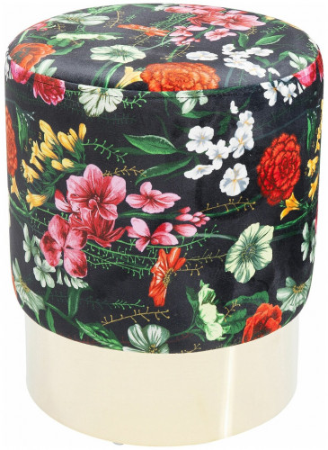 kare design пуф flores, коллекция "флорес" 35*42*35, полиэстер, дсп, сталь, мультиколор в Сыктывкаре
