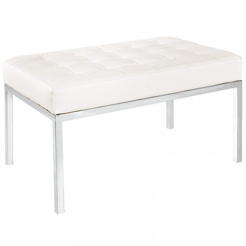 скамья bench белая кожа в Сыктывкаре