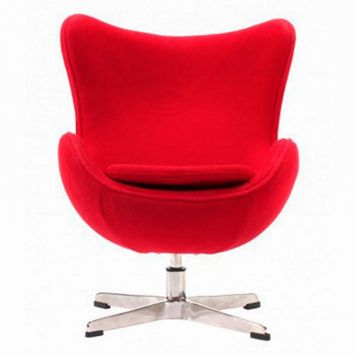 детское кресло egg chair красное в Сыктывкаре
