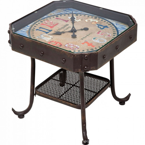 столик приставной antique clock черный в Сыктывкаре