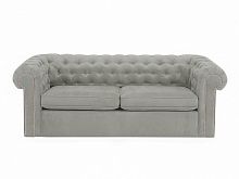 диван chesterfield прямой серый с механизмом седафлекс в Сыктывкаре