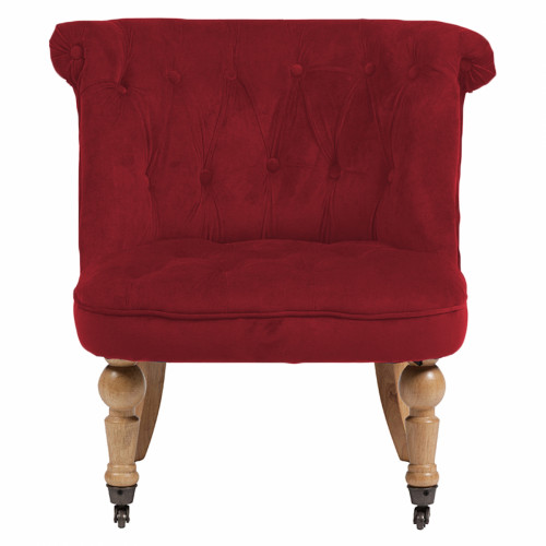 кресло amelie french country chair красное в Сыктывкаре