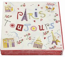 салфетки бумажные пари тужур ( шт) comptoir de famille в Сыктывкаре