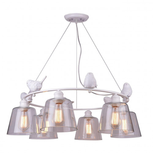 подвесная люстра arte lamp passero a4289lm-6wh в Сыктывкаре