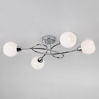 потолочная люстра eurosvet whitney 30133/4 хром в Сыктывкаре