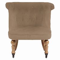 кресло amelie french country chair светло-коричневое в Сыктывкаре