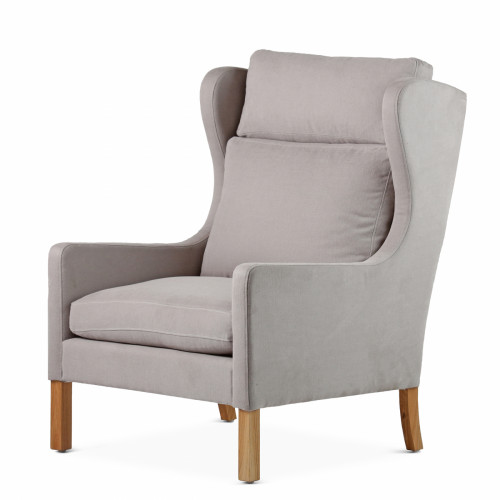 кресло wingback серый в Сыктывкаре