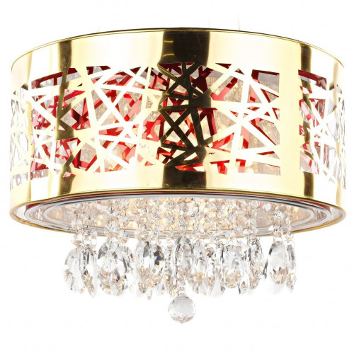 люстра nicolette золото, прозрачная в Сыктывкаре