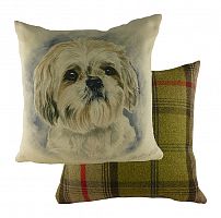 подушка с принтом waggydogs shihtzu в Сыктывкаре