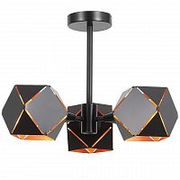 потолочная люстра st luce enigma sl258.402.03 черная в Сыктывкаре