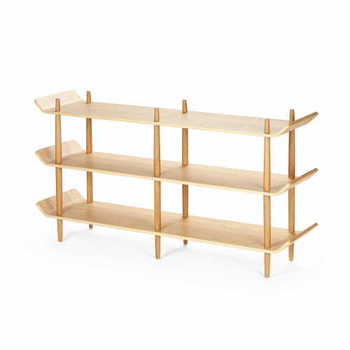 стеллаж bentwood двойной светло-коричневый в Сыктывкаре