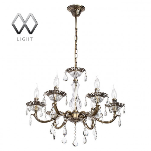 подвесная люстра mw-light свеча 301015006 в Сыктывкаре