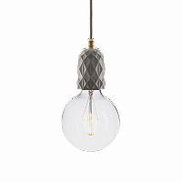 подвесной светильник beton air gray brass в Сыктывкаре