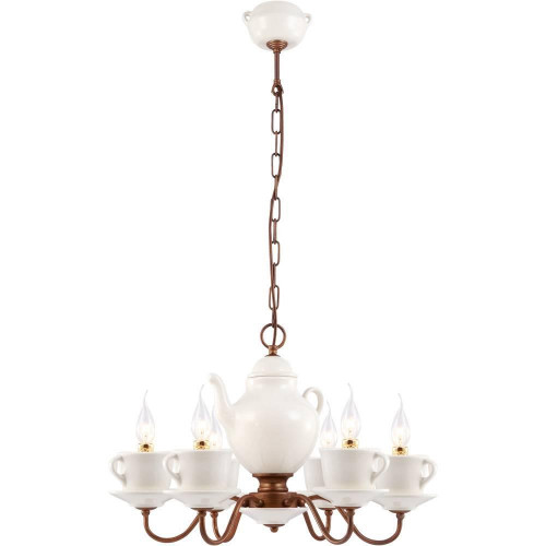 подвесная люстра arte lamp servizio a6483lm-6wh в Сыктывкаре