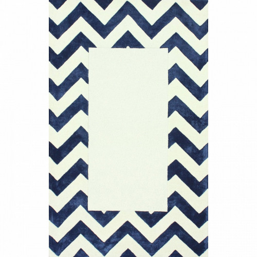 ковер zig zag синий с квадратом 240х330 в Сыктывкаре
