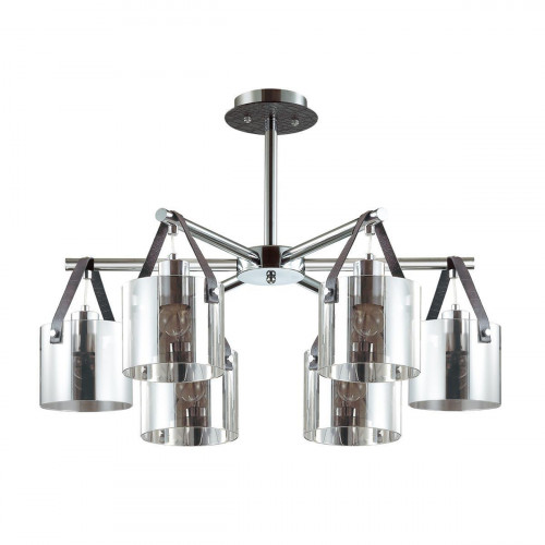 потолочная люстра lumion valarie 3716/6c дымчатая в Сыктывкаре