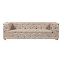 диван soho tufted прямой бежевый в Сыктывкаре