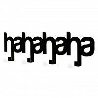 вешалка hahaha черная в Сыктывкаре