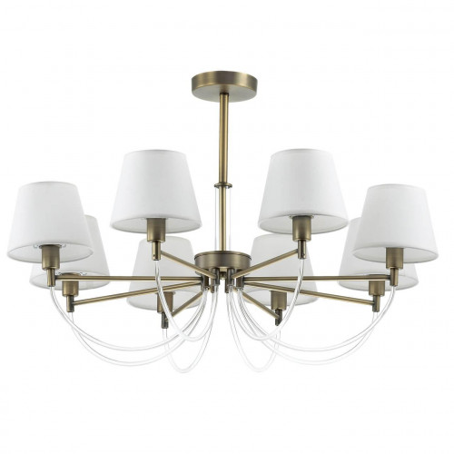 подвесная люстра lumion dakota 3702/8c белая в Сыктывкаре