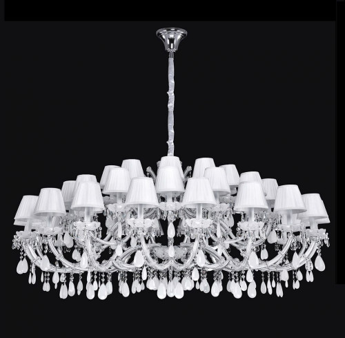 подвесная люстра crystal lux blanca sp45 белая в Сыктывкаре